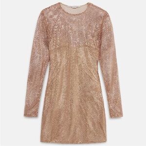 NWT Stella McCartney Crystal Mesh Silk Mini Dress $4,900 46